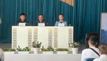 Профилактическая беседа со студентами колледжа
